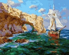 Картина по номерам Paintboy GX 24332 К далеким берегам 40x50 см