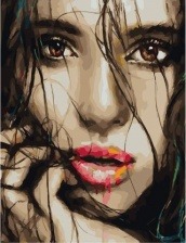 Картина по номерам Paintboy PK 59090 Пристальное внимание 40х50 см