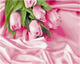 Картина по номерам Paintboy GX 34760 Утренние тюльпаны 40x50 см