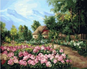 Картина по номерам Paintboy PK 55004 Деревенские посадки 40х50 см