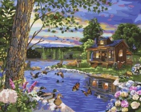Картина по номерам Paintboy GX 32511 Весенние нотки природы 40x50 см