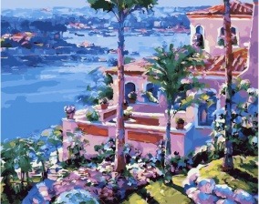 Картина по номерам Paintboy GX 27487 Роскошь юга 40x50 см