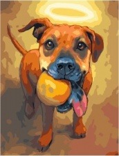 Картина по номерам Paintboy PK 59102 Давай играть! 40х50 см
