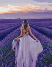 Картина по номерам Paintboy PK 38074 Нежность лаванды 40x50 см