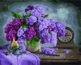 Алмазная мозаика APK 18090 Букет сирени 40x50 см Эксклюзив
