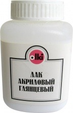 2056 Лак акриловый глянцевый 100 мл OLKI