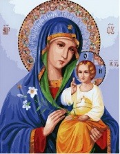 Картина по номерам Paintboy GX 29081 Икона Богородицы Неувядаемый цвет 40x50 см