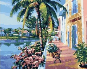 Картина по номерам Paintboy GX 27639 Солнечное лето 40x50 см