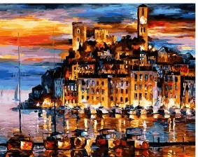 Картина по номерам Paintboy GX 29491 Облака на закате 40x50 см