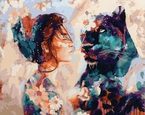 Картина по номерам Paintboy PK 6014 (GX 22875) Тонкая грань 40x50 см