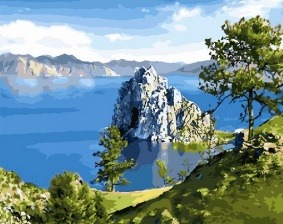 Картина по номерам Paintboy PK 33079 Утренний Байкал 40x50 см