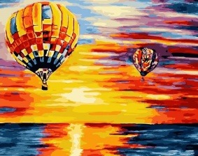 Картина по номерам Paintboy PK 55012 Полёт на закате 40х50 см
