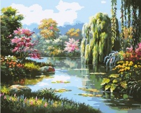 Картина по номерам Paintboy GX 7146 Тихий залив 40x50 см