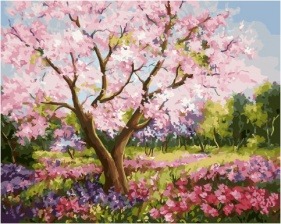 Картина по номерам Paintboy PK 55023 Весеннее цветение 40х50 см