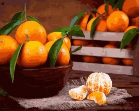 Картина по номерам Paintboy GX 32868 Аромат мандаринов 40x50 см