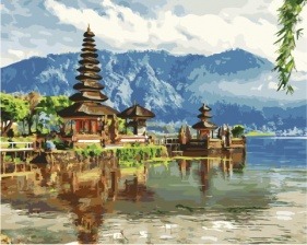 Картина по номерам Paintboy GX 32586 Прекрасная Индонезия 40х50 см
