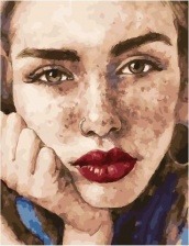 Картина по номерам Paintboy PK 59080 Очарование веснушек 40х50 см