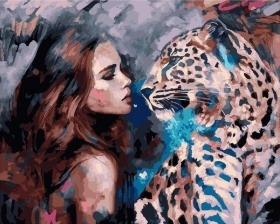 Картина по номерам Paintboy PK 6013 (GX 21962) Зеркало души 40x50 см
