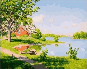 Картина по номерам Paintboy GX 27785 Природное умиротворение 40х50 см