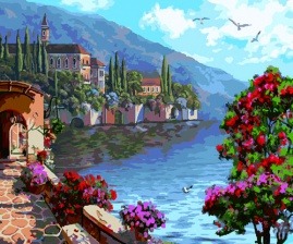 Картина по номерам Paintboy GX 9502 Морской пейзаж 40x50 см