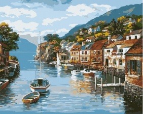 Картина по номерам Paintboy GX 6925 Прекрасная Италия 40x50 см