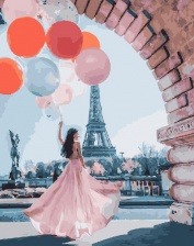 Картина по номерам Paintboy GX 25445 Париж желаний 40x50 см
