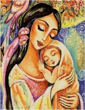 Картина по номерам Paintboy GX 27033 (PK 41039) Радость материнства 40x50 см