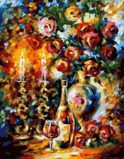 Картина по номерам Paintboy GX 32818 Тепло свечей 40х50 см
