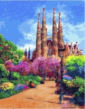 Картина по номерам Paintboy PK 45049 Живописная Барселона 40х50 см