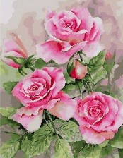 Картина по номерам Paintboy PK 33043 Розовый туман 40x50 см