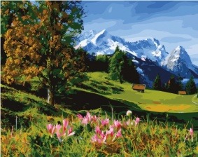 Картина по номерам Paintboy GX 25515 Горные луга 40x50 см