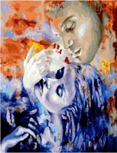 Картина по номерам Paintboy GX 27113 Навсегда в моем сердце 40x50 см