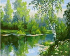 Картина по номерам Paintboy GX 3471 Край озер (Самарская Елена) 40х50 см
