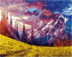 Картина по номерам Paintboy GX 34048 Великолепие гор 40x50 см
