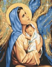 Картина по номерам Paintboy GX 24165 Мадонна 40x50 см