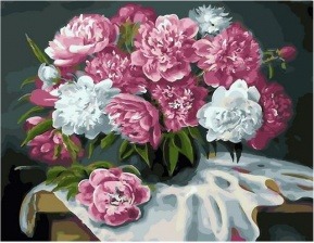 Картина по номерам Paintboy PK 79040 Пионы (Воробьёва Ольга) 40х50 см