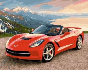 Картина по номерам Paintboy GX 5896 Шевроле 40x50 см