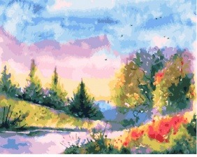 Картина по номерам Paintboy PK 30011 Рассвет 40x50 см