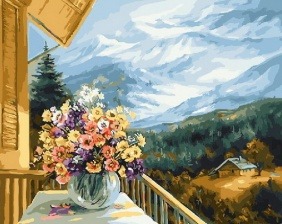 Картина по номерам Paintboy PK 33018 На горной террасе 40x50 см