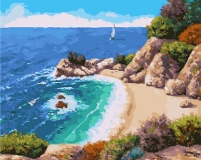 Картина по номерам Paintboy PK 35006 Малая бухта 40x50 см