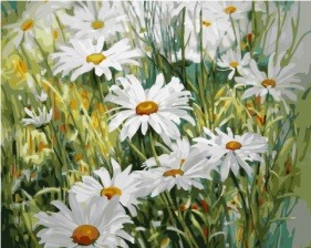 Картина по номерам Paintboy GX 32263 Ромашки в поле 40x50 см
