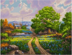 Картина по номерам Paintboy GX 27850 Дорога к дому 40х50 см