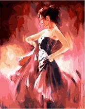 Картина по номерам Paintboy GX 34005 Страсть танцовщицы 40x50 см