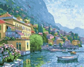 Картина по номерам Paintboy PK 22023 (GX 27616) Побережье Италии 40x50 см