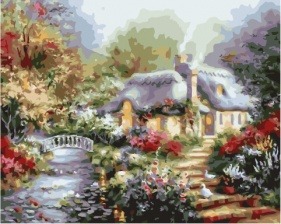 Картина по номерам Paintboy GX 32140 Родительский дом 40х50 см