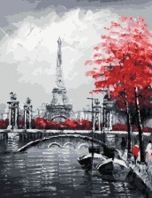 Картина по номерам Paintboy GX 29901 Моменты Парижа 40x50 см