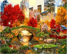 Картина по номерам Paintboy GX 34719 Городской парк 40x50 см