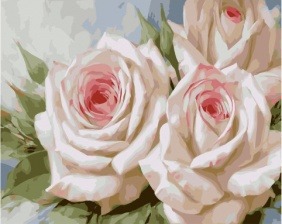 Картина по номерам Paintboy GX 34547 Бархатные лепестки 40x50 см