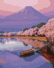 Картина по номерам Paintboy GX 32542 Восточная природа 40x50 см