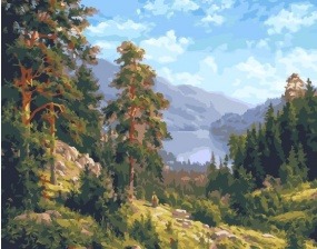 Картина по номерам Paintboy GX 25629 Родимый край 40x50 см